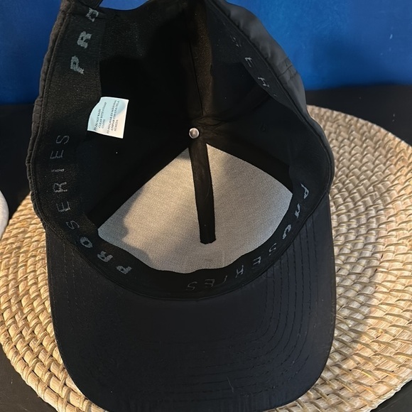 NWOT Men’s Black PGA TOUR Golf Printed Hat - One Size Fits All - Picture 6 of 7